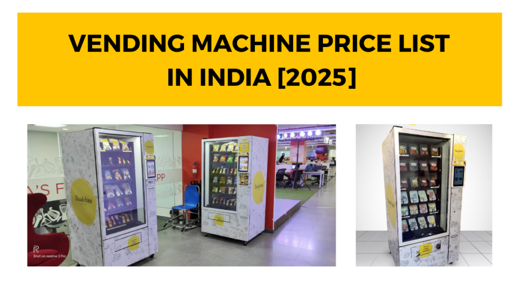 Vending Machine Price List